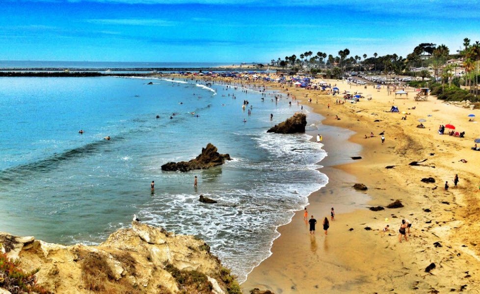 Corona Del Mar State Beach Park, California, USA